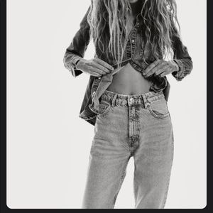 NWT Zara mom jeans